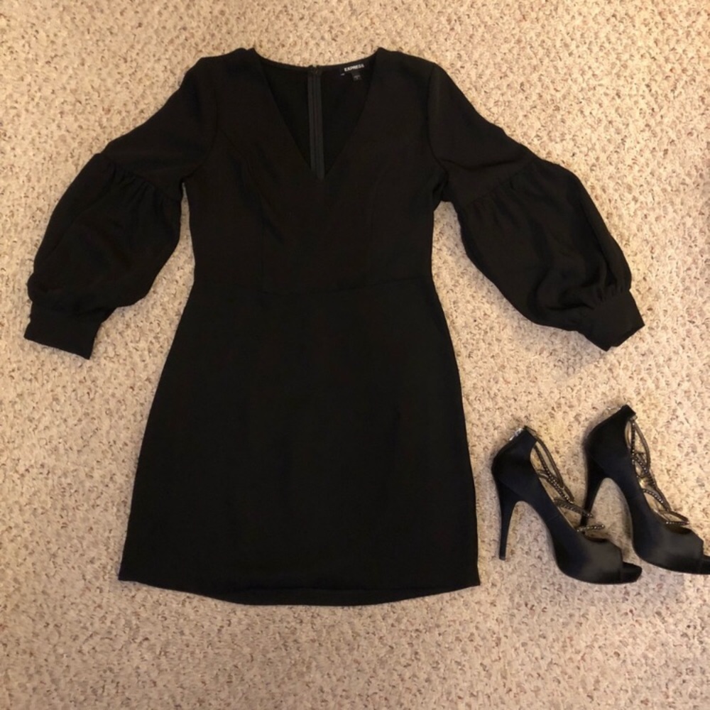 Express little black dress
